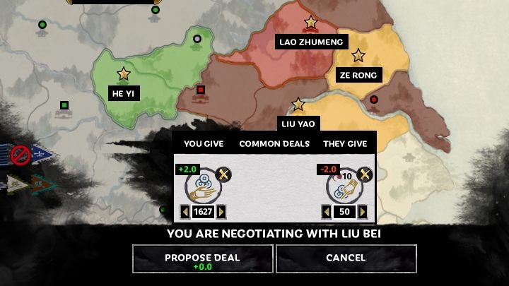 total war three kindoms torgovl 4