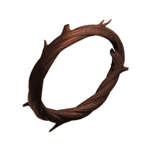 braided thorns ring remnant from the ashes