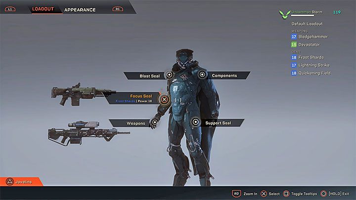 anthem javelins 2