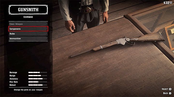 Red Dead Redemption 2 - как получить оптический прицел?