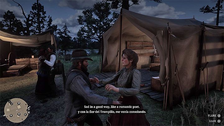 Red Dead Redemption 2 - вечеринка в лагере банды