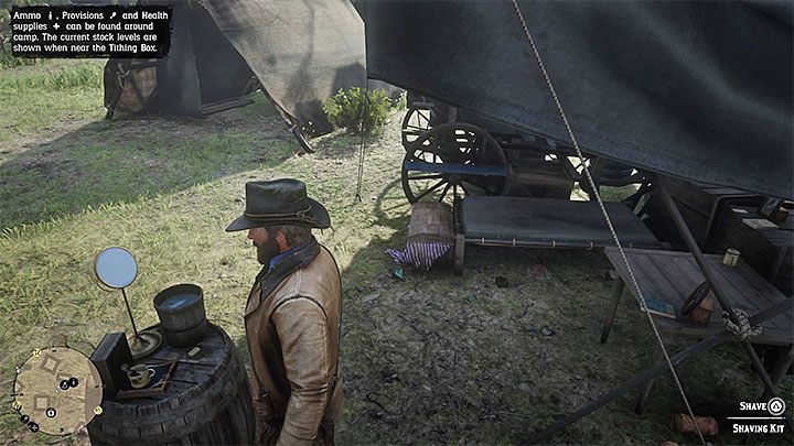 Red Dead Redemption 2 - сбрить бороду в лагере Red Dead Redemption 2 - сбрить бороду в лагере