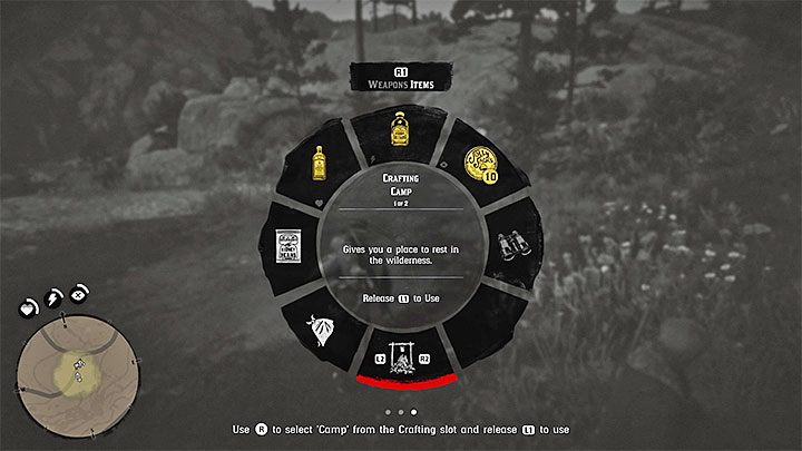 Red Dead Redemption 2 - временный лагерь
