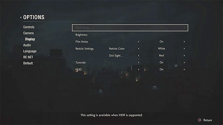 resident evil 2 настройки в игре resident evil 2 настройки в игре