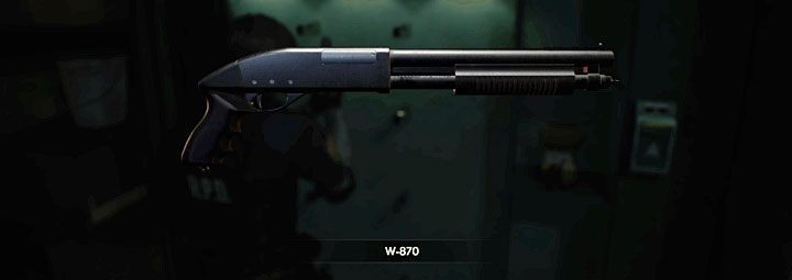 resident evil 2 дробовик W-870