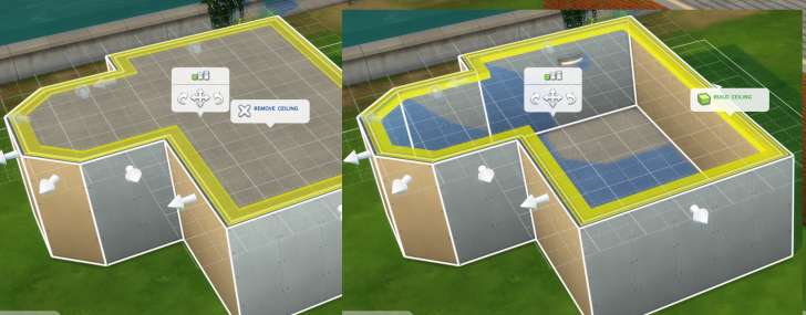 sims 4 потолок в комнате sims 4 потолок в комнате